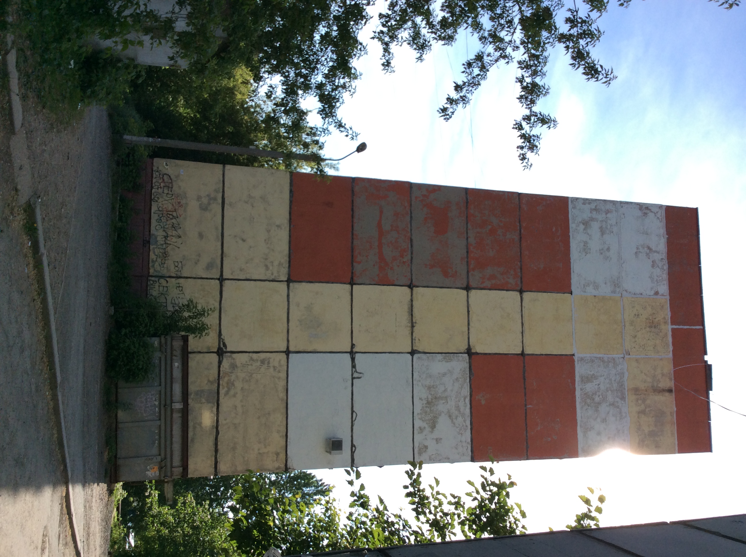 Perm abstract street art