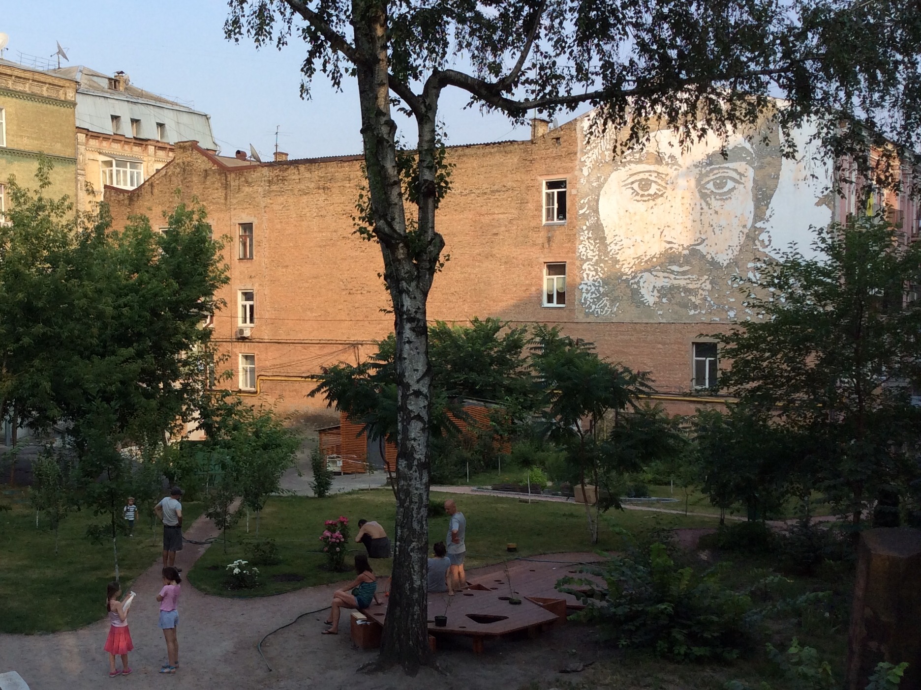 Mural in Kiev 